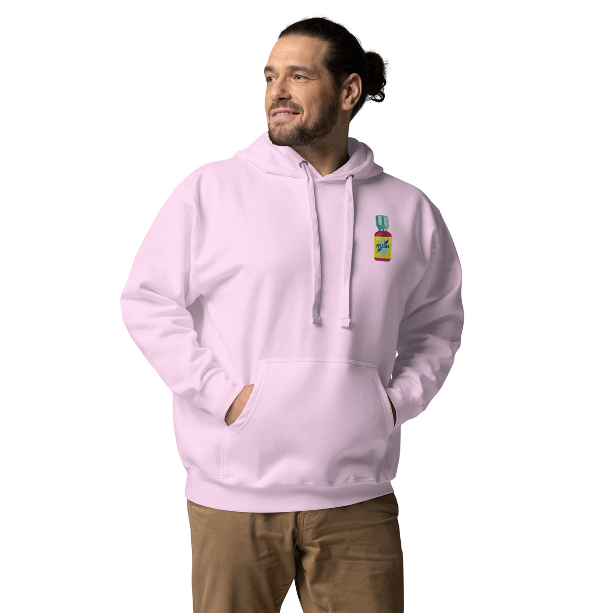 Rush Embroidered Hoodie featuring original Smutpop artwork