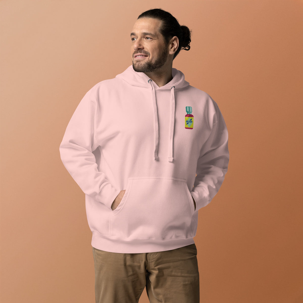 Rush Embroidered Hoodie featuring original Smutpop artwork