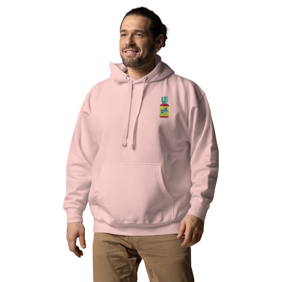Rush Embroidered Hoodie featuring original Smutpop artwork