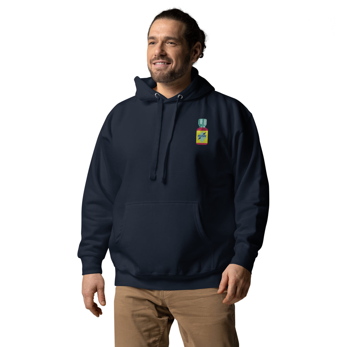 Rush Embroidered Hoodie featuring original Smutpop artwork