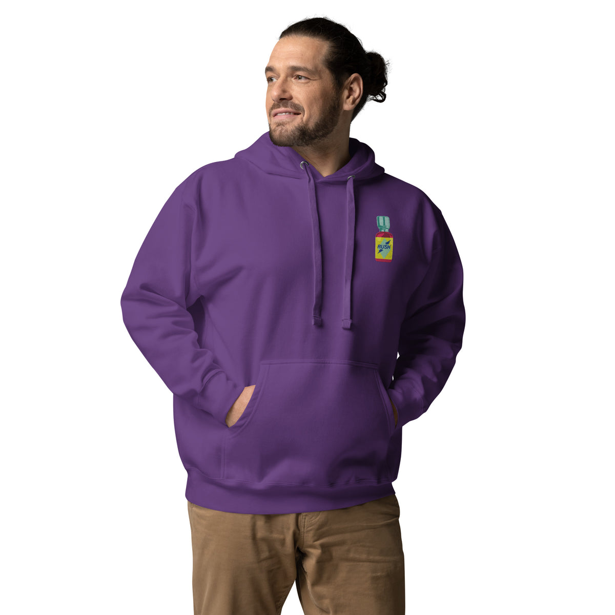 Rush Embroidered Hoodie featuring original Smutpop artwork