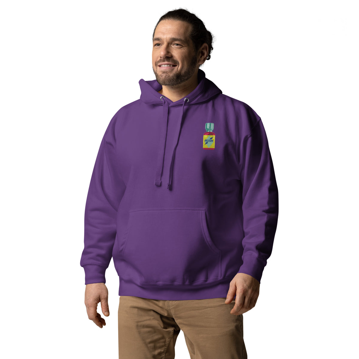 Rush Embroidered Hoodie featuring original Smutpop artwork