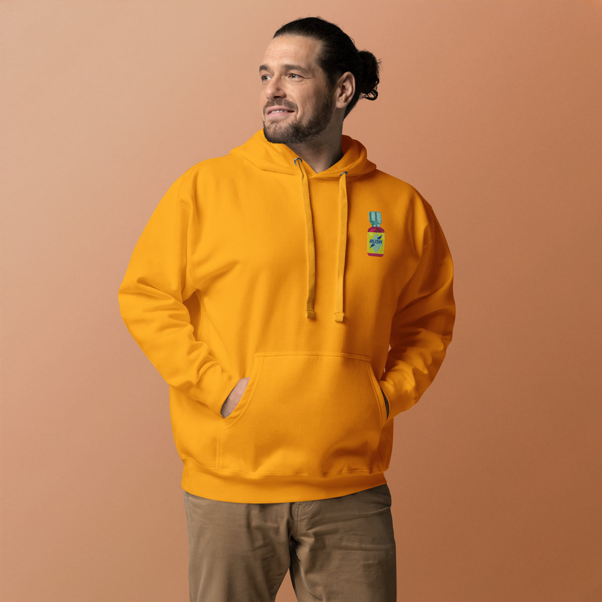 Rush Embroidered Hoodie featuring original Smutpop artwork