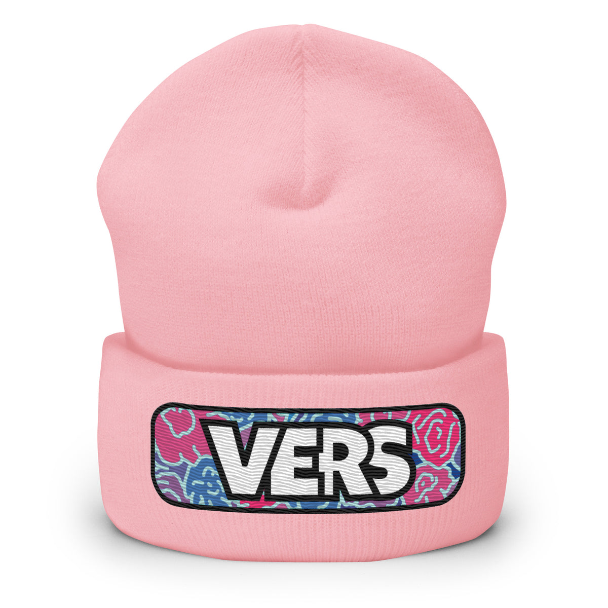 Vers Cuffed Beanie featuring original Smutpop artwork