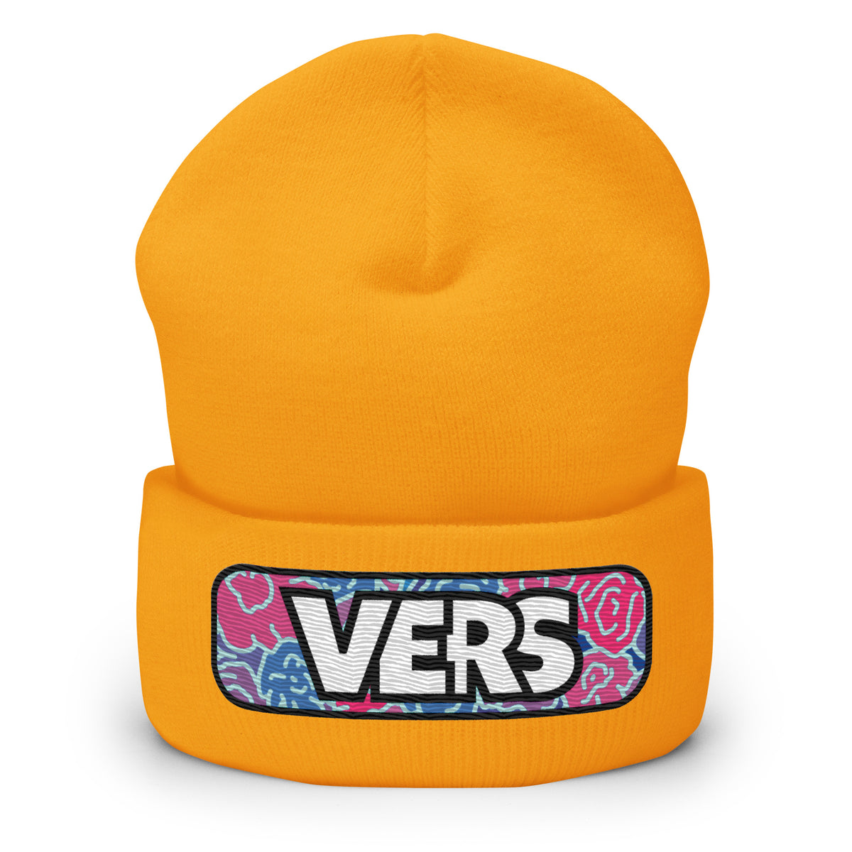 Vers Cuffed Beanie featuring original Smutpop artwork