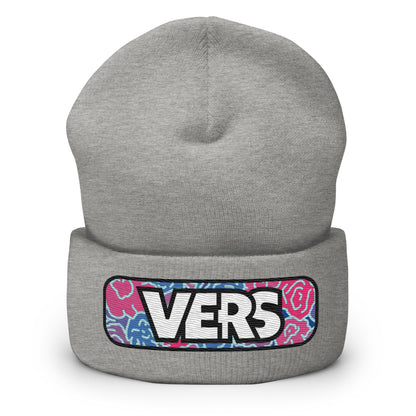 Vers Cuffed Beanie featuring original Smutpop artwork