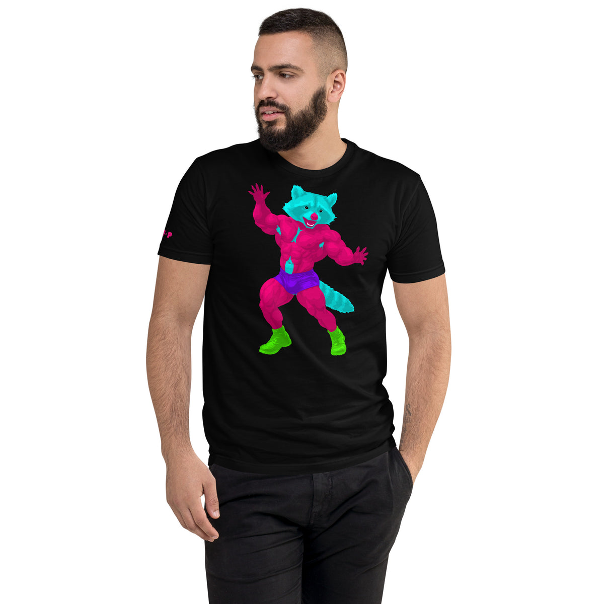 Trash Panda T-shirt featuring original Smutpop artwork