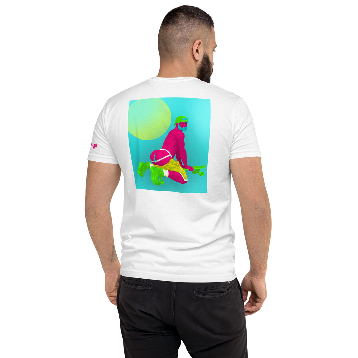 Skater Boy T-shirt featuring original Smutpop artwork