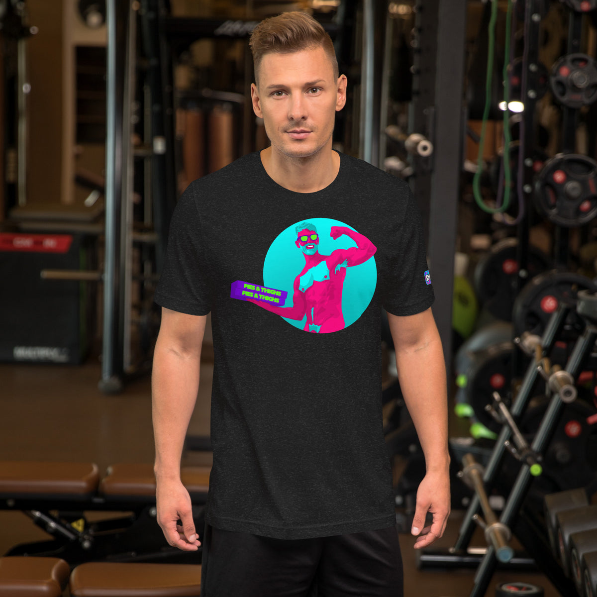 Pies n Thighs t-shirt featuring original Smutpop artwork