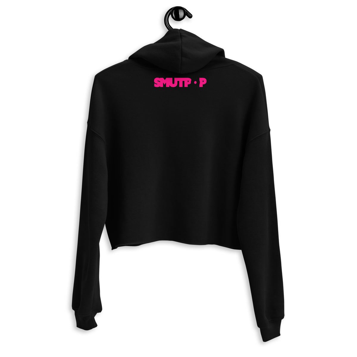 VCR Cleaner Crop Hoodie featuring original Smutpop artwork