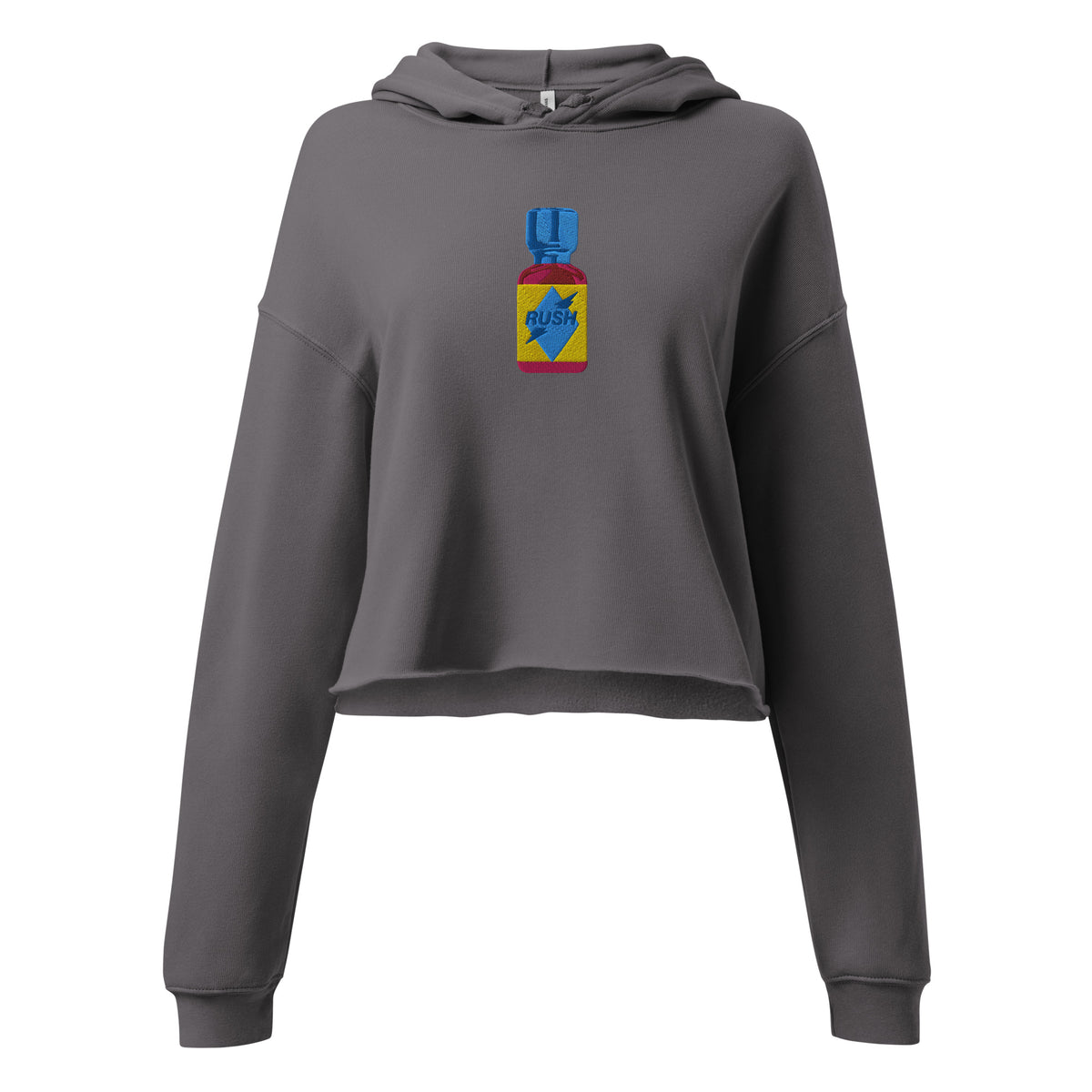 VCR Cleaner Crop Hoodie featuring original Smutpop artwork